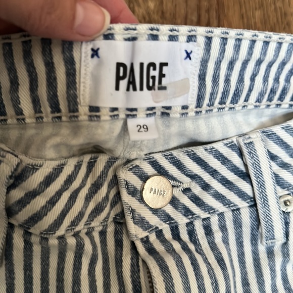Paige Verdugo jeans size 29. Blue and white - Picture 4 of 8